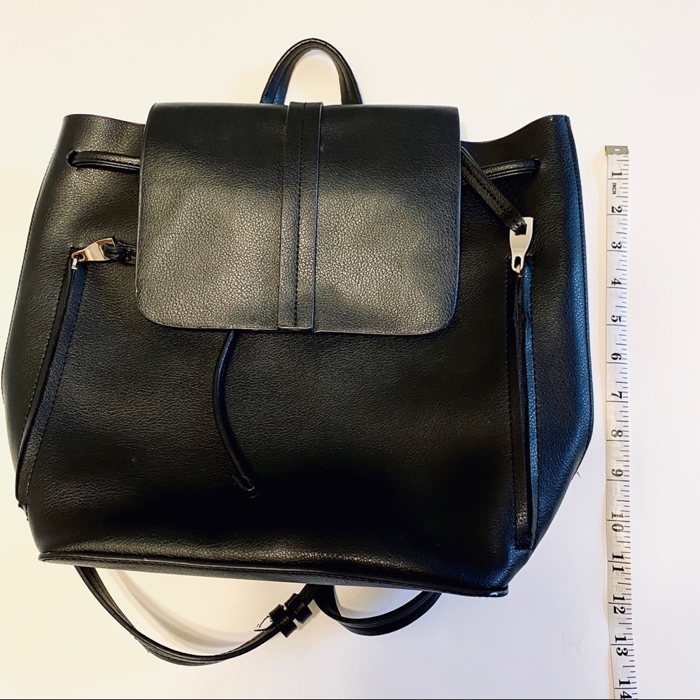 Zara | Black Basic Backpack - image 6